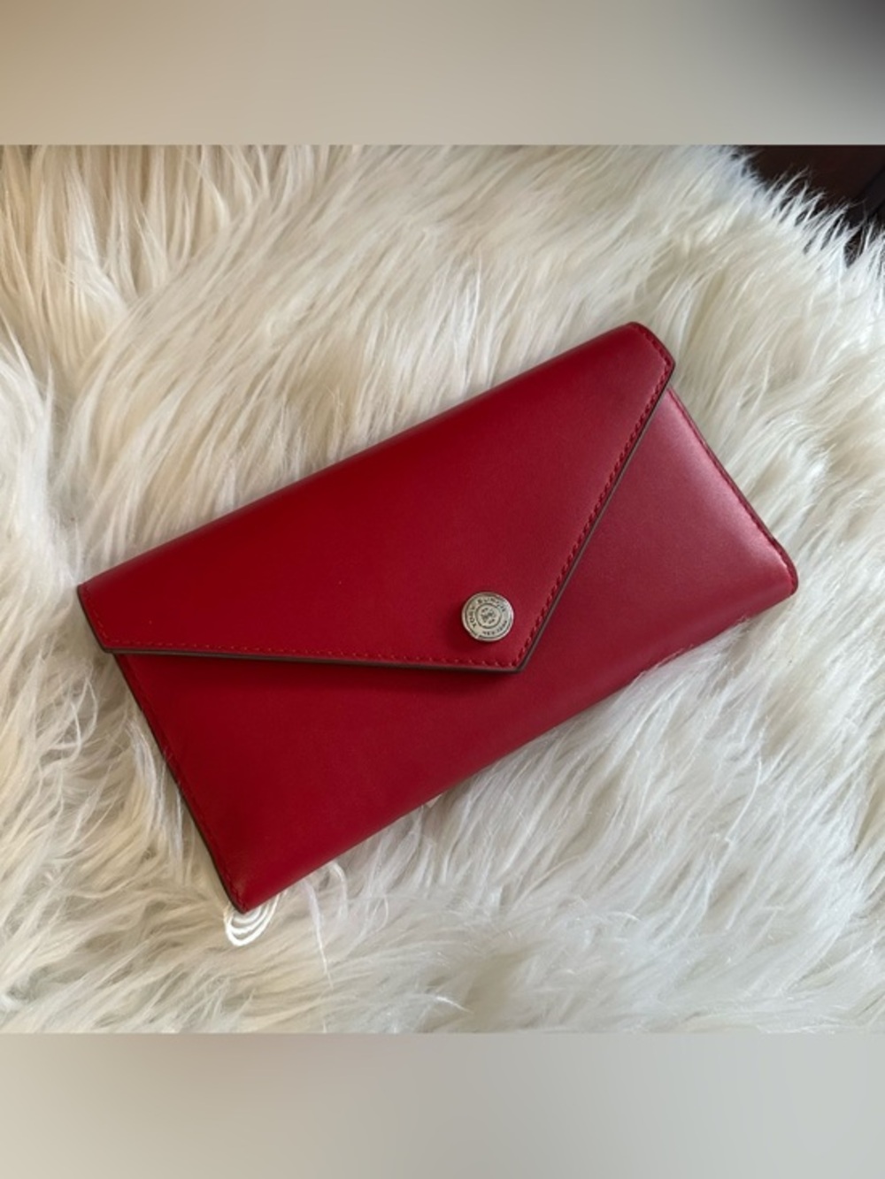 Tory Burch LEATHER ENVELOPE LONG WALLET